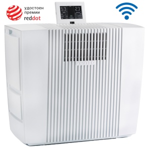 Увлажнитель-мойка воздуха с подключением к водопроводу Venta LW62 WiFi, белый